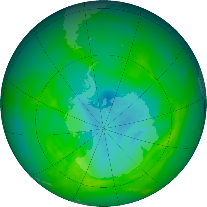 Ozone Map 1983-11-19